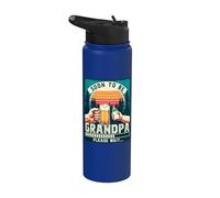 Bientôt grand-père, un nouvel avenir s'attend à ce que son grand-père le soit Stainless Steel Insulated Water Bottle