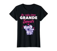 Bientôt Grande Soeur 2021 Annonce Grossesse Koala pour Fille T-Shirt Graphique avec Valeur
