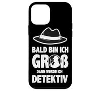 Bientôt Je Serai Grand Alors Je Deviendrai Détective Cadeau Coque pour iPhone 12 Mini