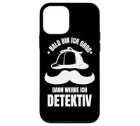 Bientôt Je Serai Grand Alors Je Deviendrai Détective Cadeau Coque pour iPhone 12 Mini