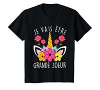 Bientôt Je Vais être Future Grande Soeur Annonce Grossesse T-Shirt