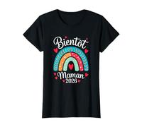 Bientôt Maman 2026 Future Mère Drôle Annonce De Grossesse T-Shirt