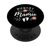 Bientôt Mamie 2026 - Annonce Grossesse Futurs Grands Parents PopSockets PopGrip Adhésif
