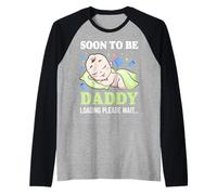 Bientôt papa est en train de charger, veuillez attendre l'annonce de votre grossesse Manche Raglan