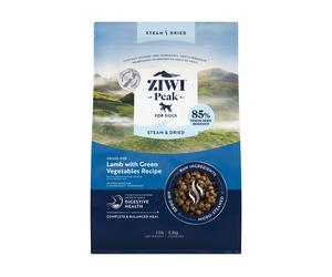 [Bientôt périmé, expire le 24 mars] Ziwi Peak Chien Agneau cuit à la vapeur et séché 3,2 kg