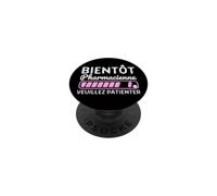 Bientôt Pharmacienne Humour Étudiante Pharmacie Cadeau PopSockets PopGrip Adhésif
