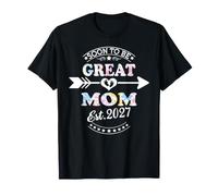 Bientôt Super Maman est. 2027 C'est la première Fois Que Maman T-Shirt