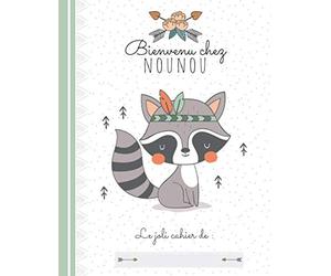 BIENVENU CHEZ NOUNOU : 1 an d'accueil chez son assistante-maternelle :: Projet d'accueil assistante-maternelle - Carnet de liaison Parents / Nounou - Journal de bord de bébé sur son lieu d'accueil