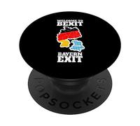 Bienvenue à Bayern Exit, Bexit for Bayern Fun PopSockets PopGrip Adhésif