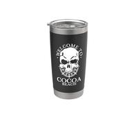 Bienvenue à Cocoa Beach Gobelet isotherme en acier inoxydable double paroi
