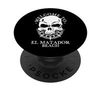 Bienvenue à El Matador Beach PopSockets PopGrip Adhésif