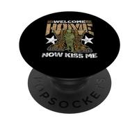 Bienvenue À La Maison Maintenant, Embrasse-Moi Soldat PopSockets PopGrip Adhésif