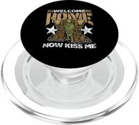 Bienvenue À La Maison Maintenant, Embrasse-Moi Soldat PopSockets PopGrip pour MagSafe