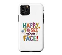 Bienvenue à la rentrée des Classes, Premier Jour Heureux de Voir Ton Visage Coque pour iPhone 11 Pro