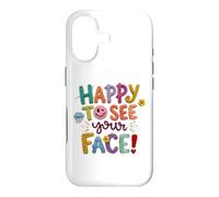 Bienvenue à la rentrée des Classes, Premier Jour Heureux de Voir Ton Visage Coque pour iPhone 17