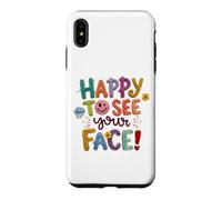 Bienvenue à la rentrée des Classes, Premier Jour Heureux de Voir Ton Visage Coque pour iPhone XS Max