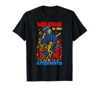 Bienvenue à l'Afterparty Grim Reaper Funny Gothic Death T-Shirt