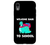 Bienvenue à l'école Dinosaure stégosaure professeurs de biologie Coque pour iPhone XR
