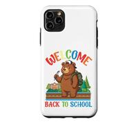 Bienvenue à l'école Ours Mignon pour étudiant garçons Filles Enfants Coque pour iPhone 11 Pro Max