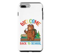 Bienvenue à l'école Ours Mignon pour étudiant garçons Filles Enfants Coque pour iPhone 7 Plus/8 Plus