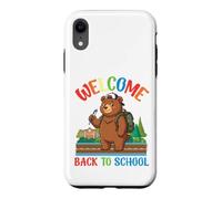Bienvenue à l'école Ours Mignon pour étudiant garçons Filles Enfants Coque pour iPhone XR