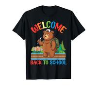 Bienvenue à l'école Ours Mignon pour étudiant garçons Filles Enfants T-Shirt