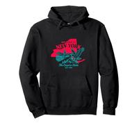 Bienvenue à New York Aventure Urbaine Vintage Sweat à Capuche