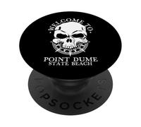 Bienvenue à Point Dume State Beach PopSockets PopGrip Adhésif