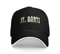 Bienvenue à St. Barts Travel Holiday 1801 Paradise Camping Casquettes de Baseball Femmes Hommes imprimant crème Solaire de Plage Masculin Casquette de Camionneur