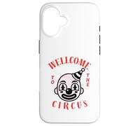 Bienvenue au Circus Vintage Clown Dark History Americans Coque pour iPhone 16