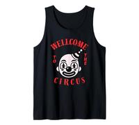 Bienvenue au Circus Vintage Clown Dark History Americans Débardeur
