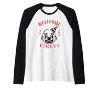 Bienvenue au Circus Vintage Clown Dark History Americans Manche Raglan