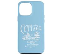 Bienvenue au Cottage Canada Unique Rétro Vintage Coque pour iPhone 13 Pro Max