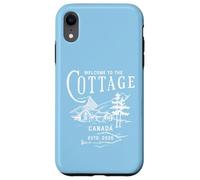 Bienvenue au Cottage Canada Unique Rétro Vintage Coque pour iPhone XR