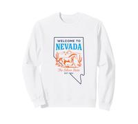 Bienvenue au Nevada, l'État de l'argent Depuis 1864 Sweatshirt
