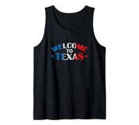 Bienvenue au Texas US State of The USA Débardeur