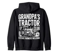 Bienvenue aux futurs Agriculteurs du Grandpa's Tractor Club Sweat à Capuche