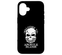 Bienvenue aux îles Apostles Coque pour iPhone 16