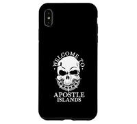 Bienvenue aux îles Apostles Coque pour iPhone XS Max