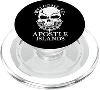 Bienvenue aux îles Apostles PopSockets PopGrip pour MagSafe