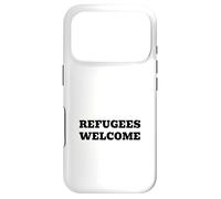 Bienvenue aux réfugiés | Déclaration Pro-Immigration sur Les Droits de l'homme Coque pour iPhone 17 Pro