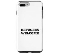 Bienvenue aux réfugiés | Déclaration Pro-Immigration sur Les Droits de l'homme Coque pour iPhone 7 Plus/8 Plus