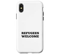 Bienvenue aux réfugiés | Déclaration Pro-Immigration sur Les Droits de l'homme Coque pour iPhone X/XS