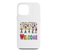 Bienvenue aux réfugiés et aux migrants Coque pour iPhone 13 Pro Max