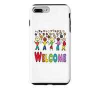 Bienvenue aux réfugiés et aux migrants Coque pour iPhone 7 Plus/8 Plus