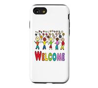Bienvenue aux réfugiés et aux migrants Coque pour iPhone SE (2020) / 7/8