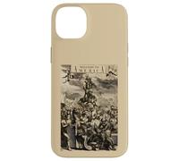Bienvenue chez America Satire Dark Humor Allégorie Design Vintage Coque pour iPhone 14 Plus