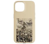 Bienvenue chez America Satire Dark Humor Allégorie Design Vintage Coque pour iPhone 15