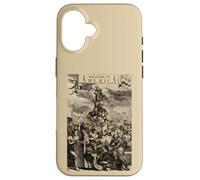 Bienvenue chez America Satire Dark Humor Allégorie Design Vintage Coque pour iPhone 16