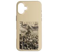 Bienvenue chez America Satire Dark Humor Allégorie Design Vintage Coque pour iPhone 16 Plus